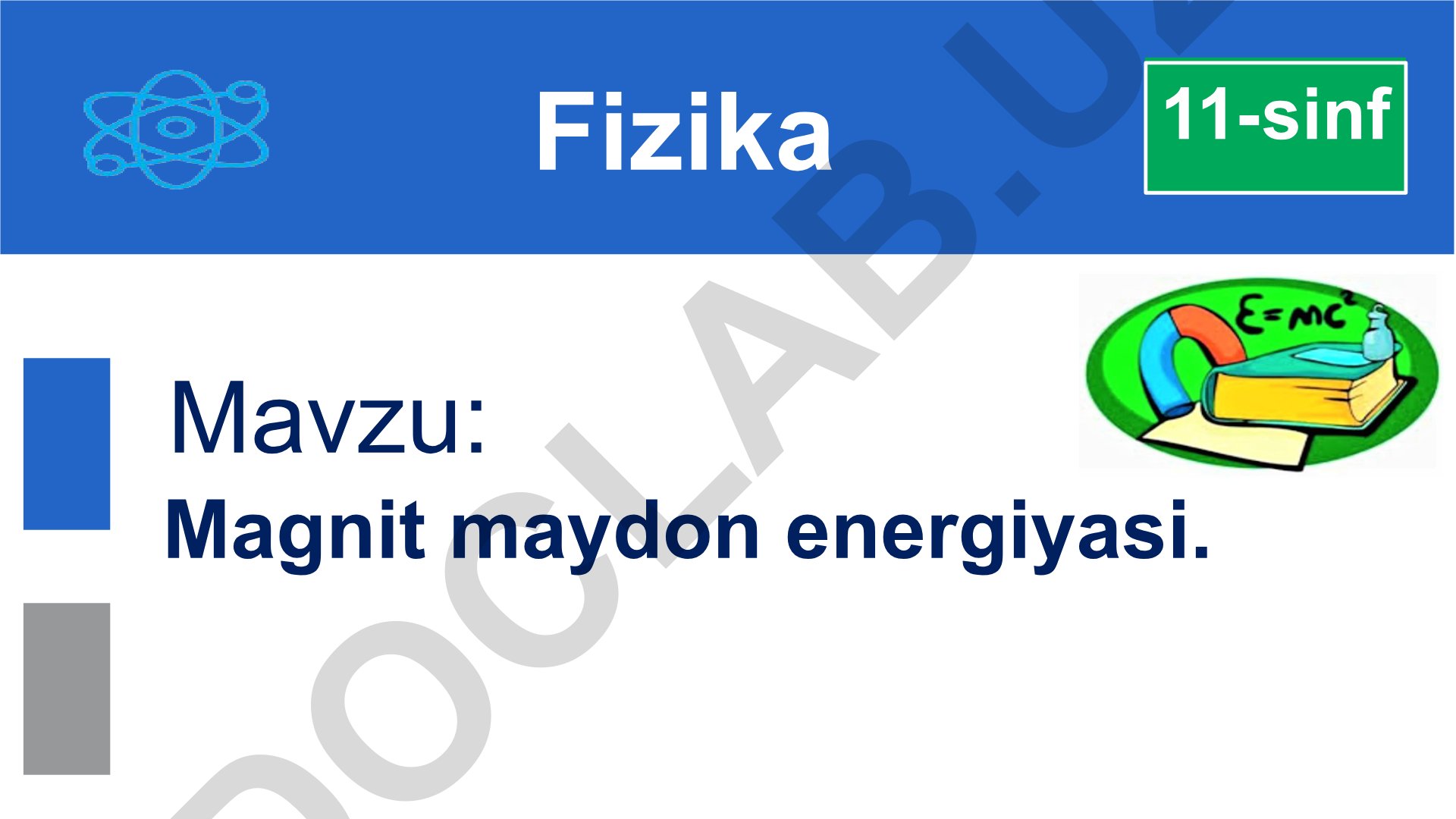 Magnit maydon energiyasi