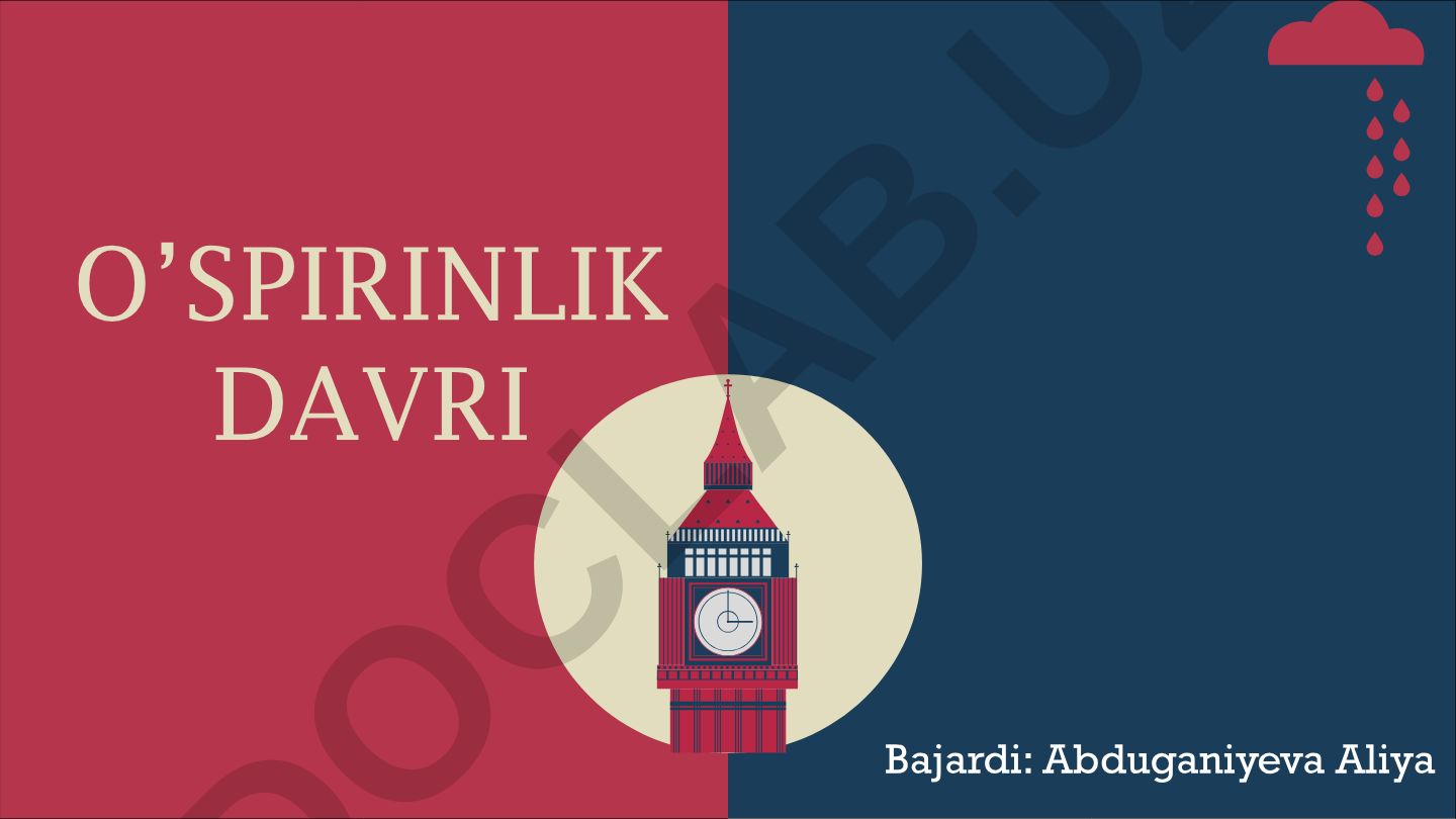 O'spirintlik davri