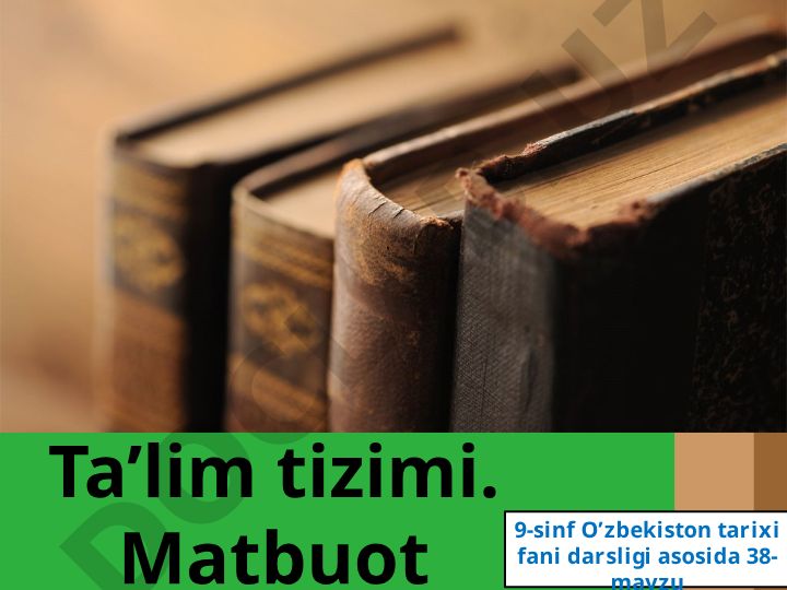 Turkistonda an'anaviy ta'lim tizimi va rus-tuzem maktablari
