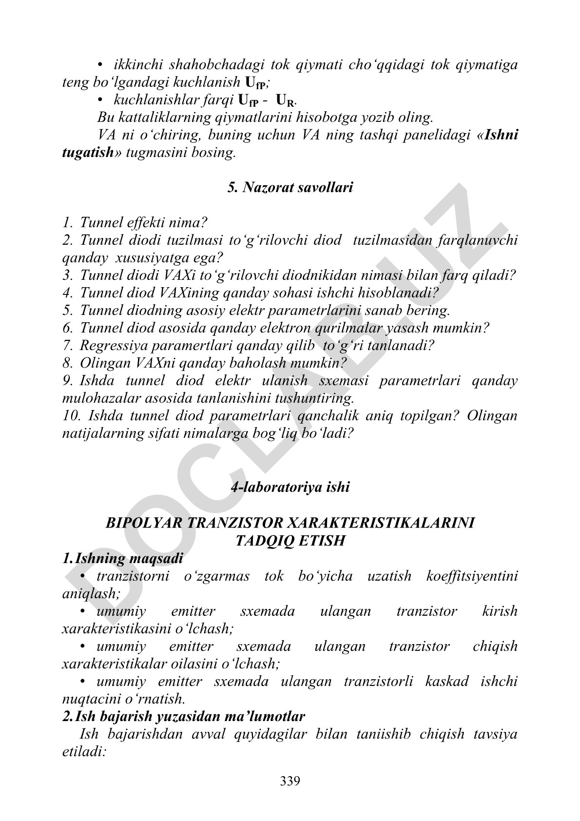 O'zbekiston Respublikasida turizm sohasining rivojlanishi va uning iqtisodiyotga ta'siri