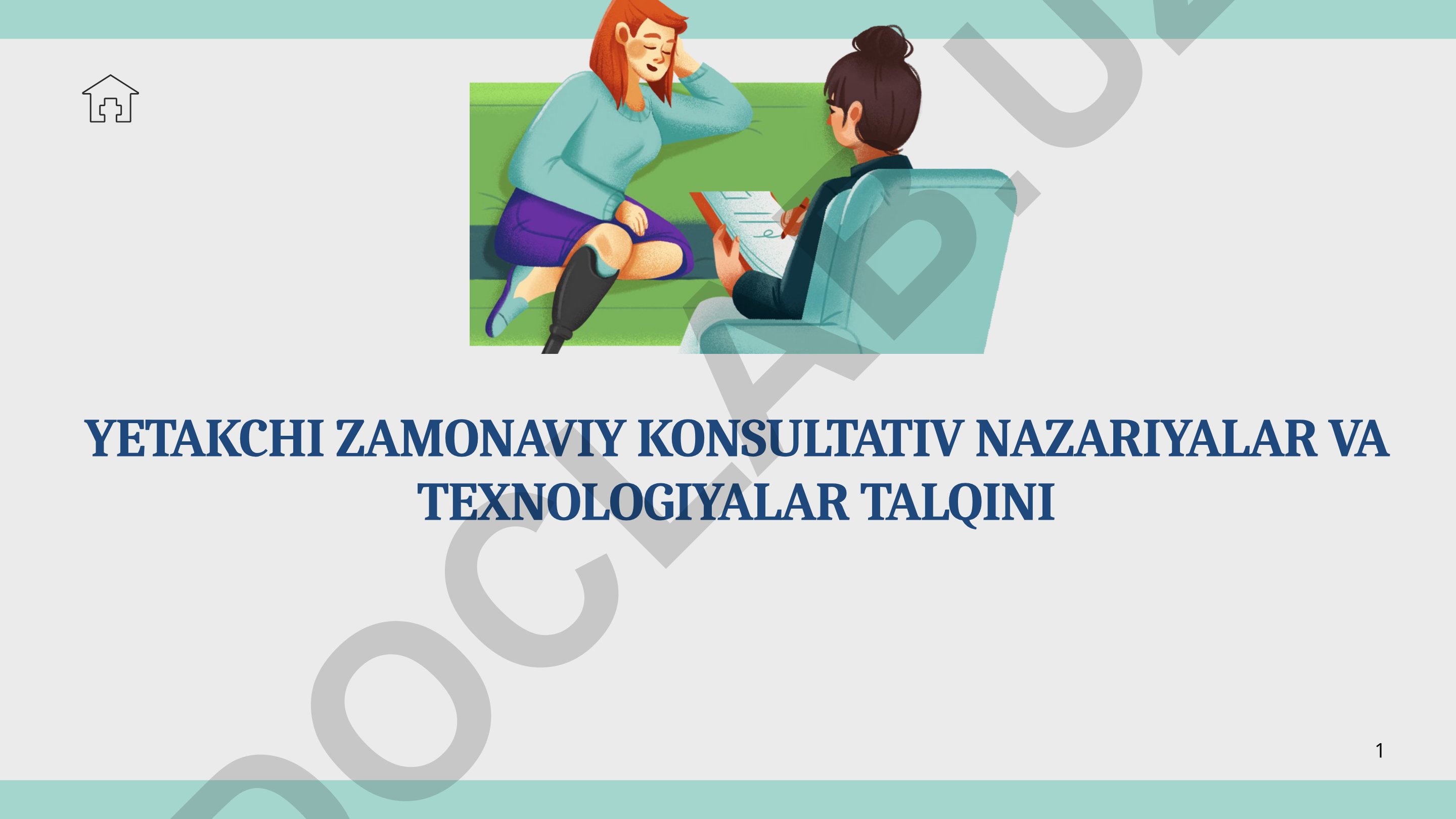 Zamonaviy konsultativ nazariyalar va texnologiyalar talqini