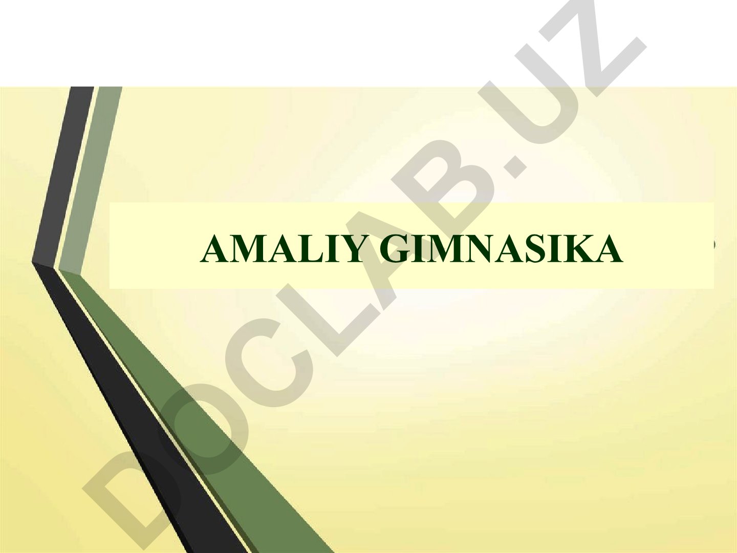 Davolash gimnastikasi va Sharqona yakka kurash elementlari
