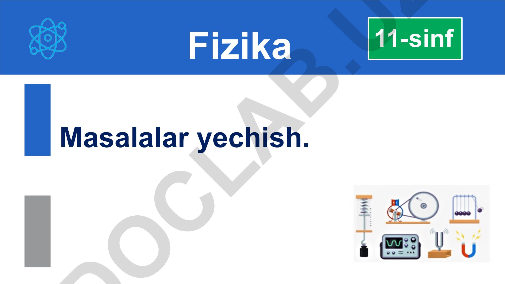 Fizika nisbiy tezlik masalalari yechish
