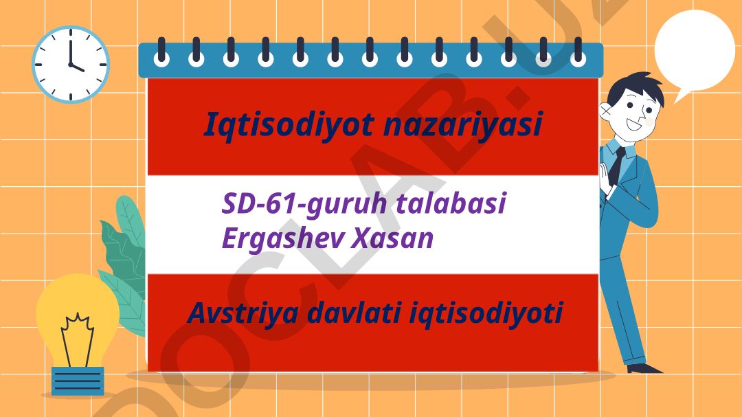 Avstriya davlati geografik joylashuvi, boshqaruv tizimi va iqtisodiyoti