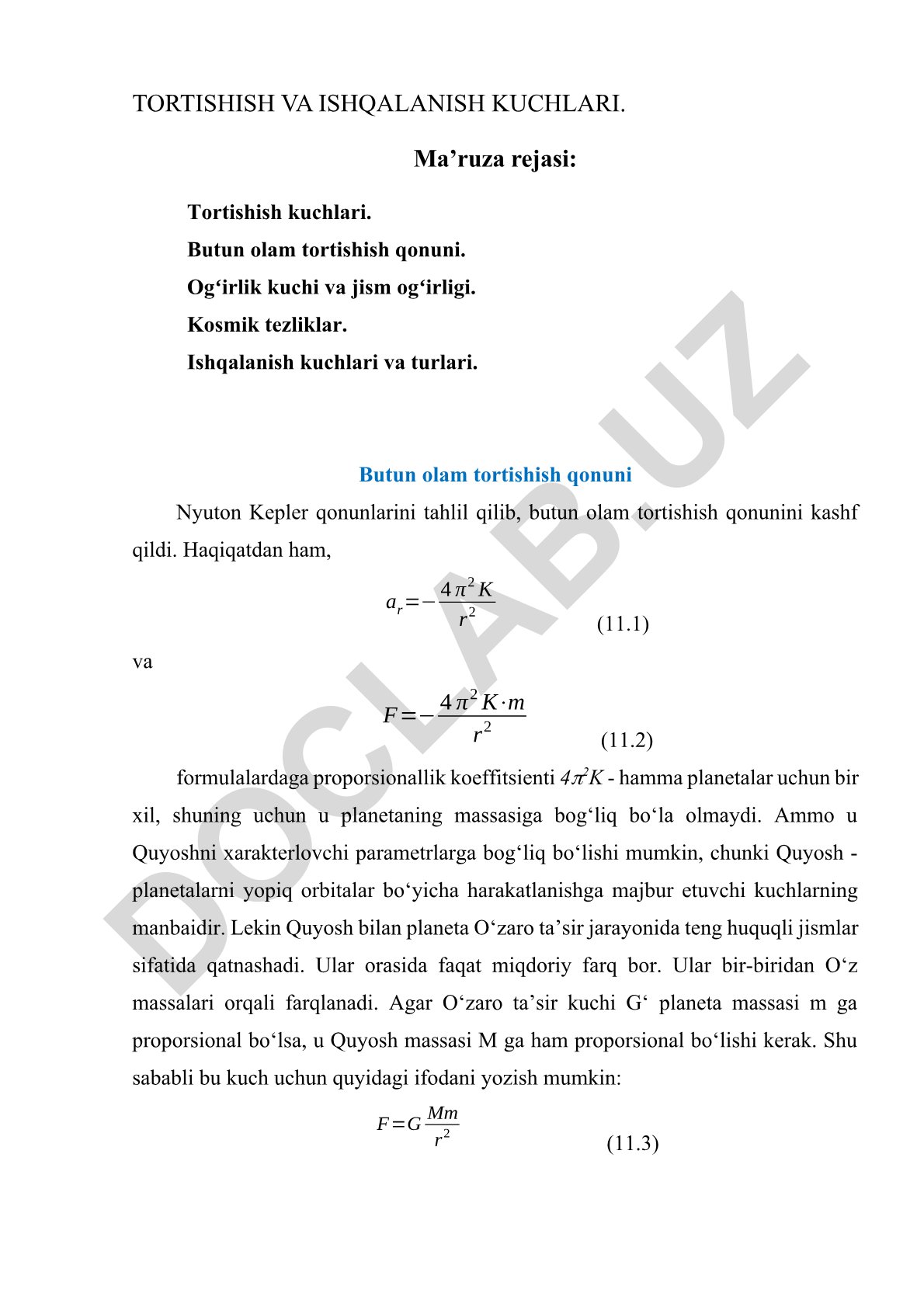 Tortishish va ishqalanish kuchlari