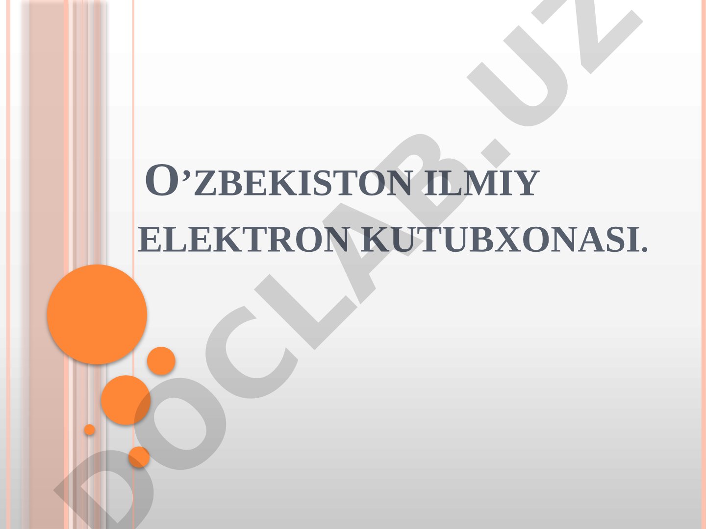 Elektron kutubxona tushunchasi va imkoniyatlari