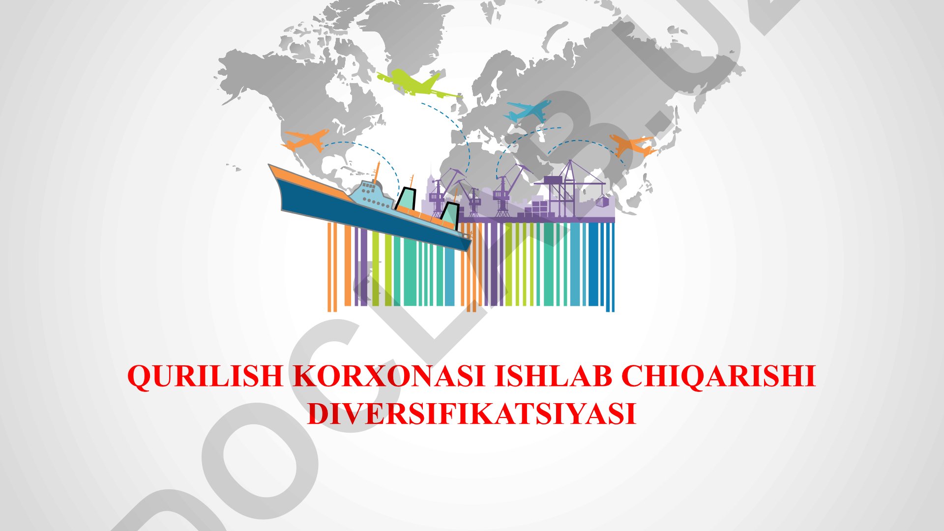 Qurilish korxonasi ishlab chiqarish diversifikatsiyasi