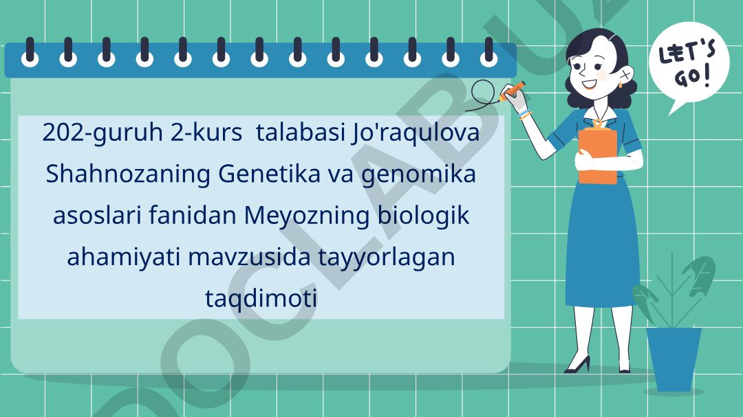 Meyozning biologik ahamiyati