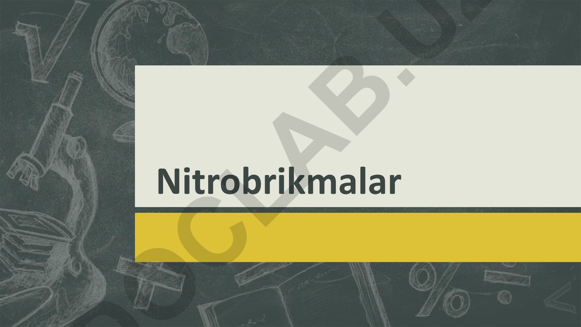 Nitrobirikmalar olinishi va xossalari