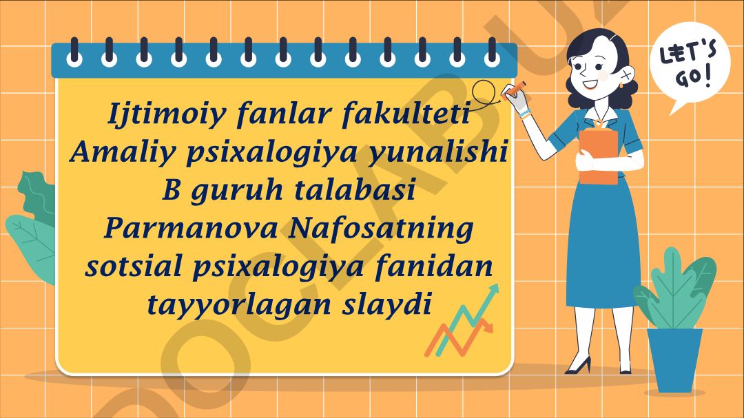 Sotsial psixalogiya fanidan tayyorlangan slaydlar