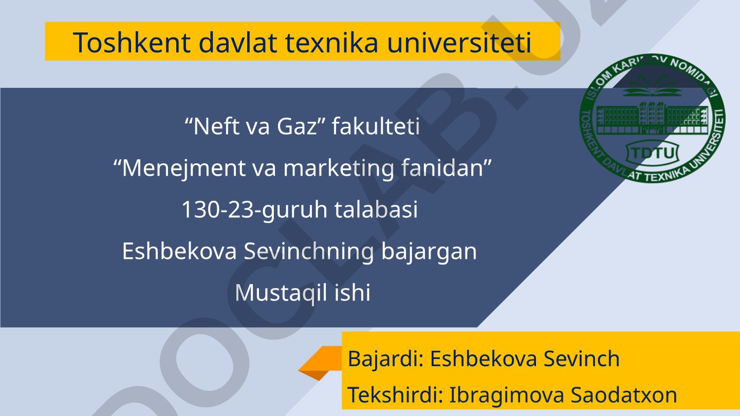 Nestle kompaniyasining tashkiliy tuzilmasi va boshqaruv usullari