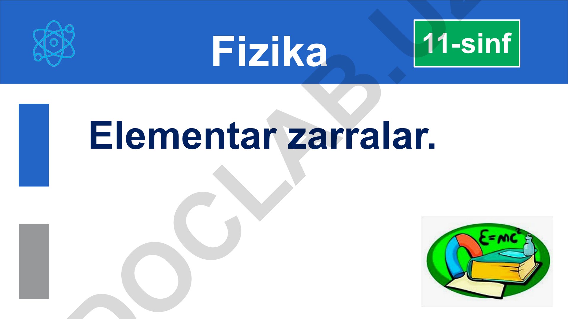 Elementar zarralar