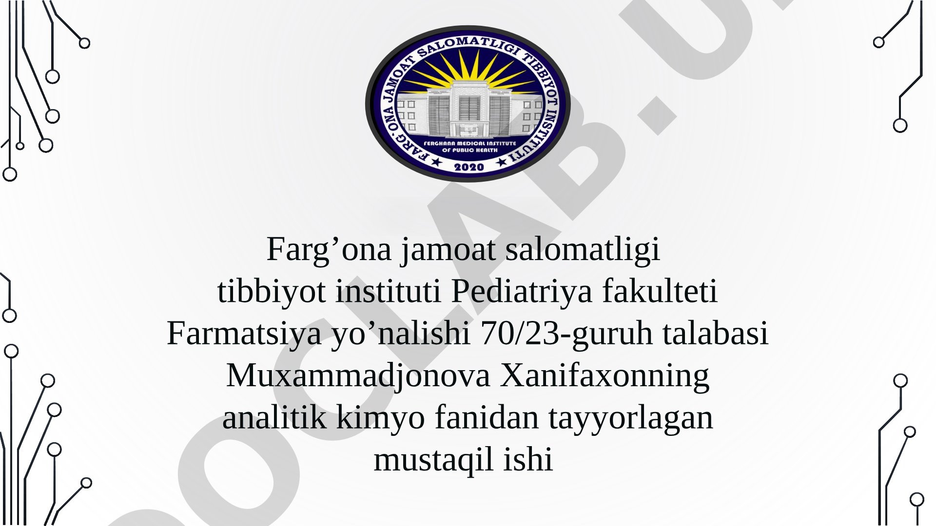 Analitik kimyoda ekstraksiya usuli
