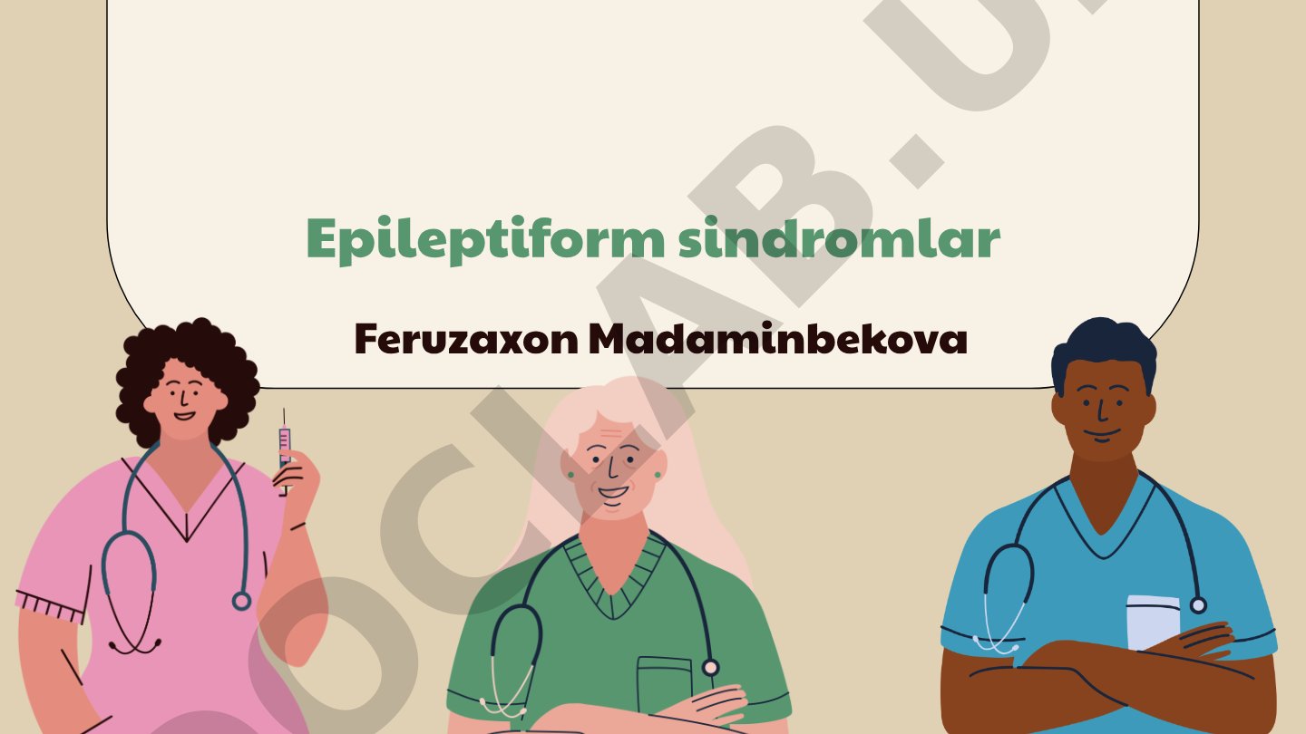 Epileptiform sindromlar