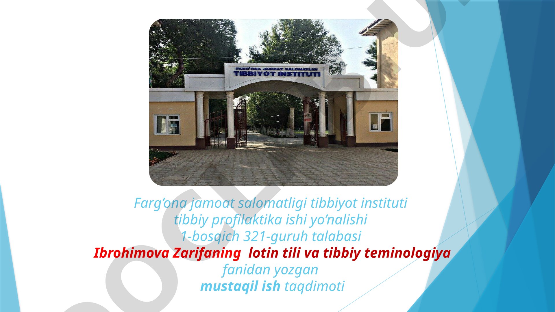 Farmasevtik terminlar