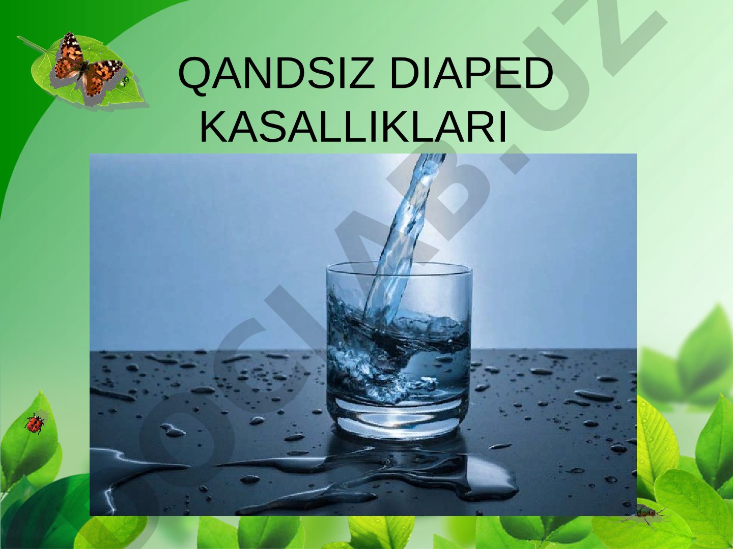 Qandsiz diabet kasalliklari