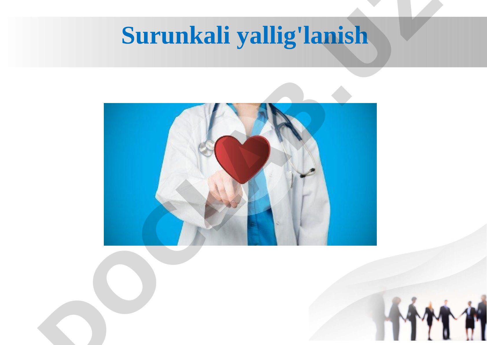 Surunkali yallig'lanish va uning belgilari