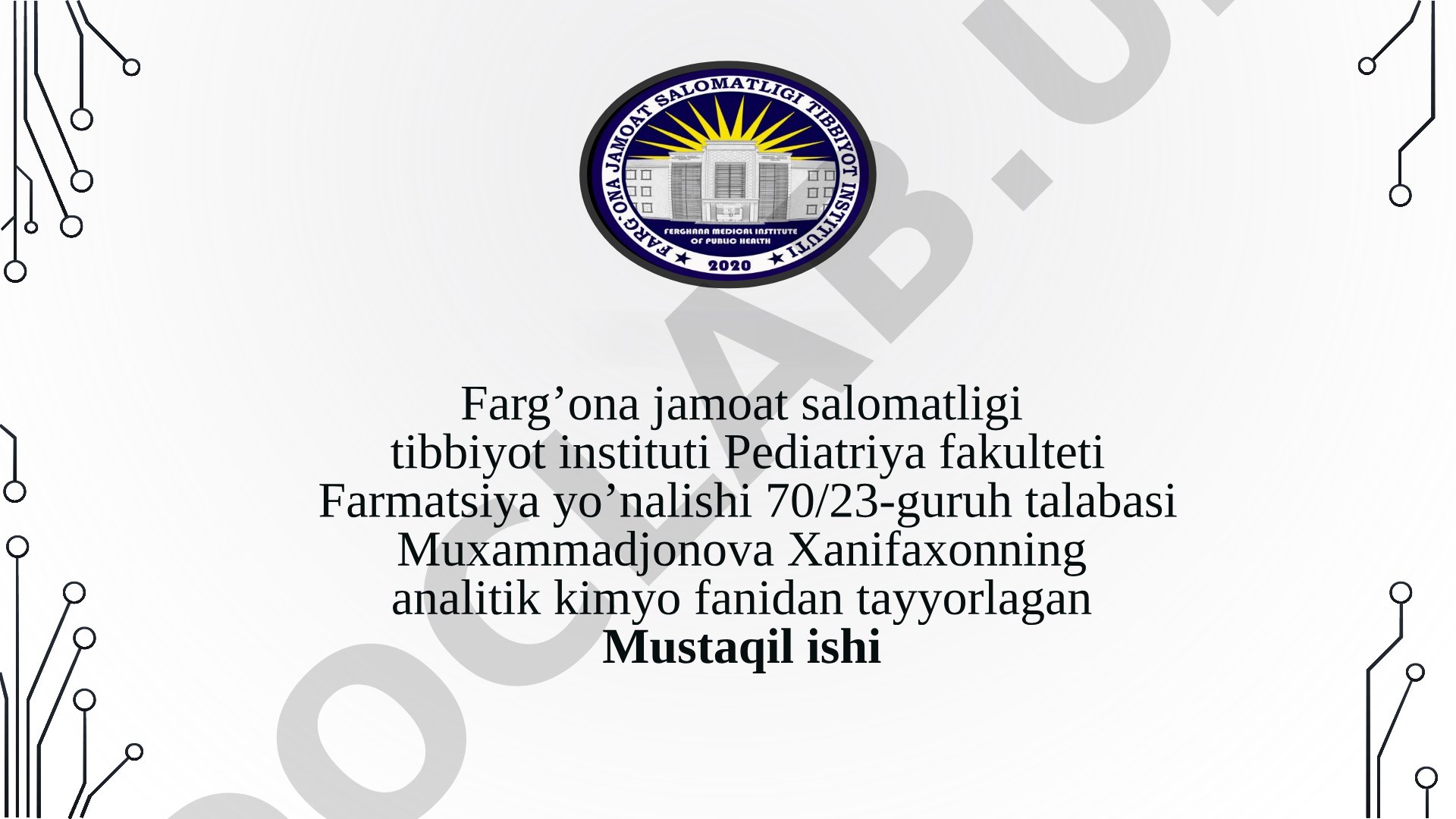 Murakkab K2NH4PO4, KAlSO4, NH4Fe(SO4)2 quruq tuzlarining tizimli tahlil chizmasi