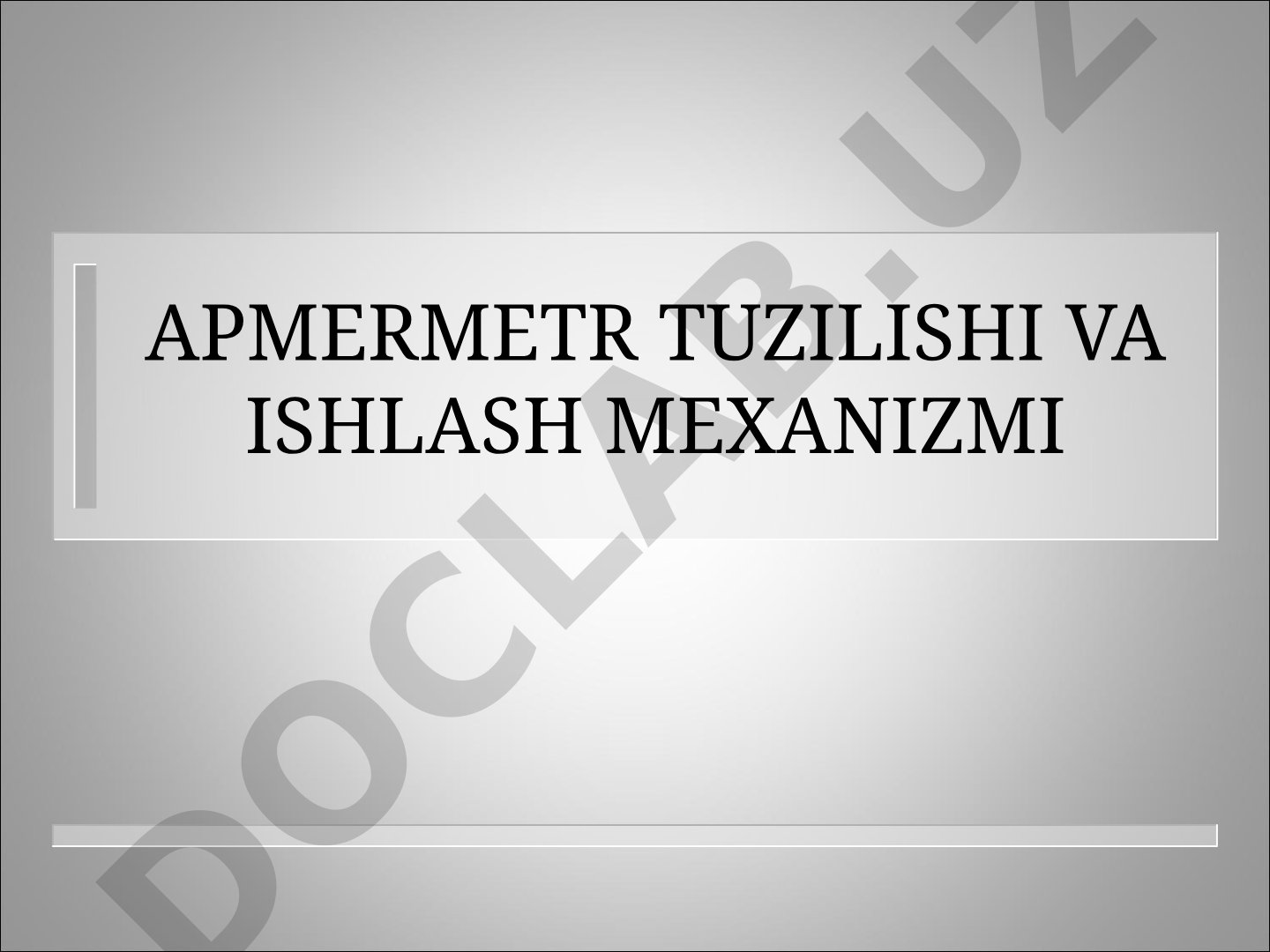 Amper kuchi va magnit maydonining zaryadga ta'siri