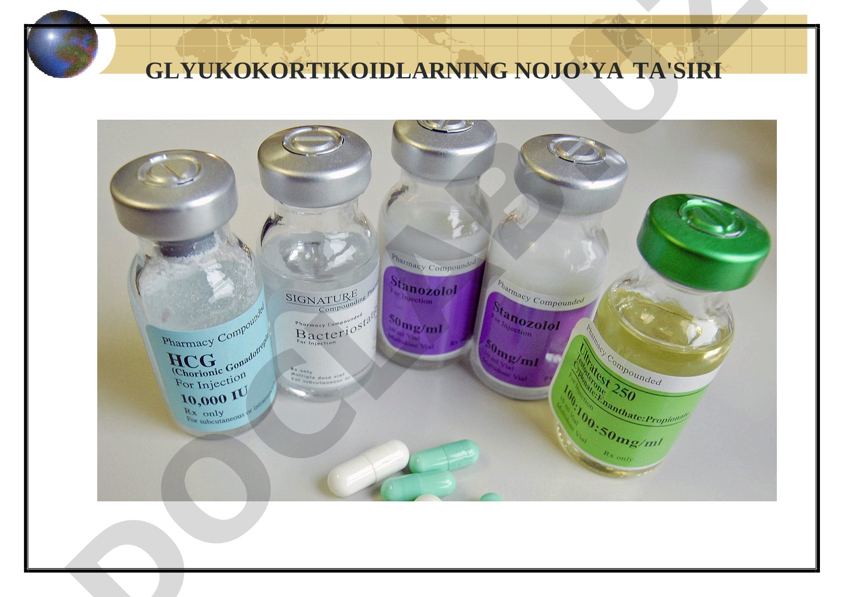 Glyukokortikoidlarning nojo'ya ta'siri