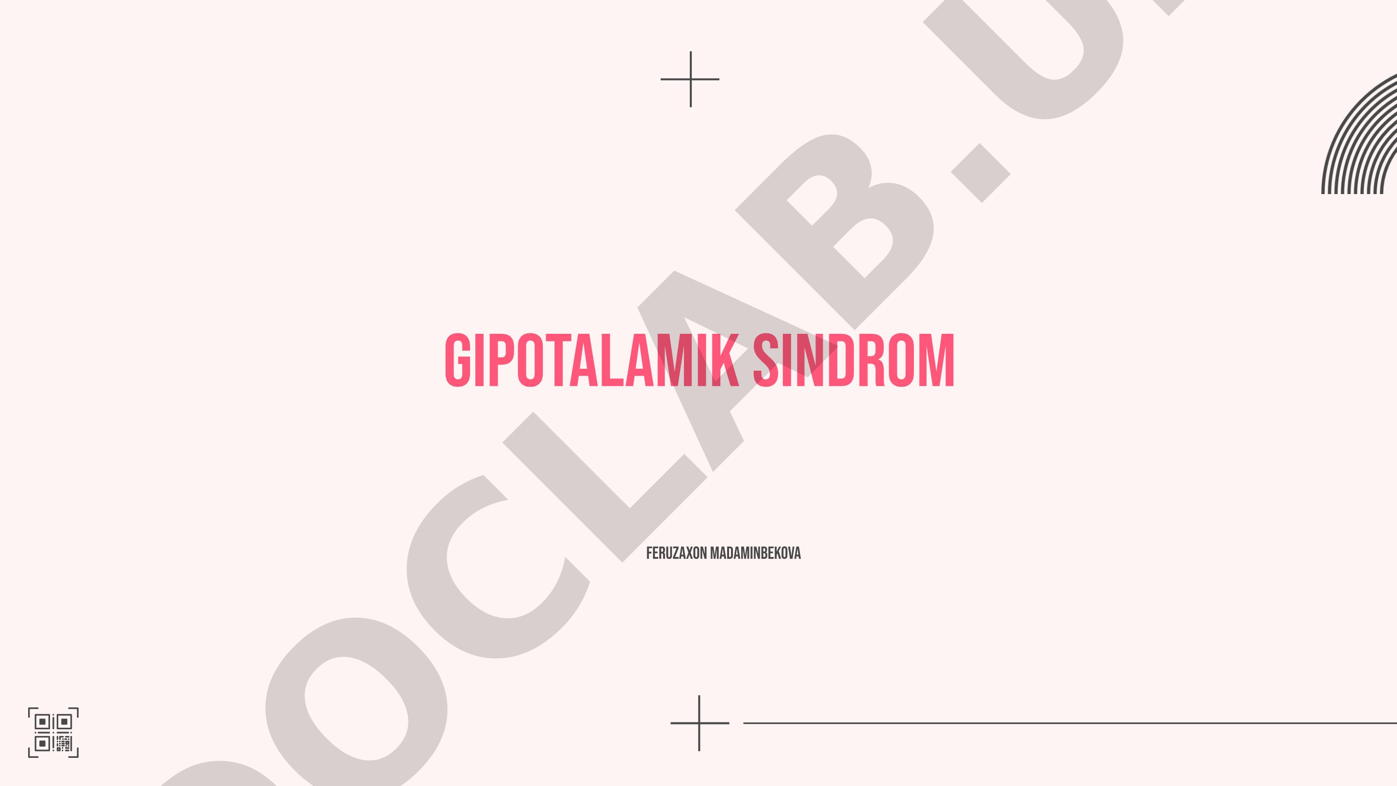 Gipotalamik sindrom