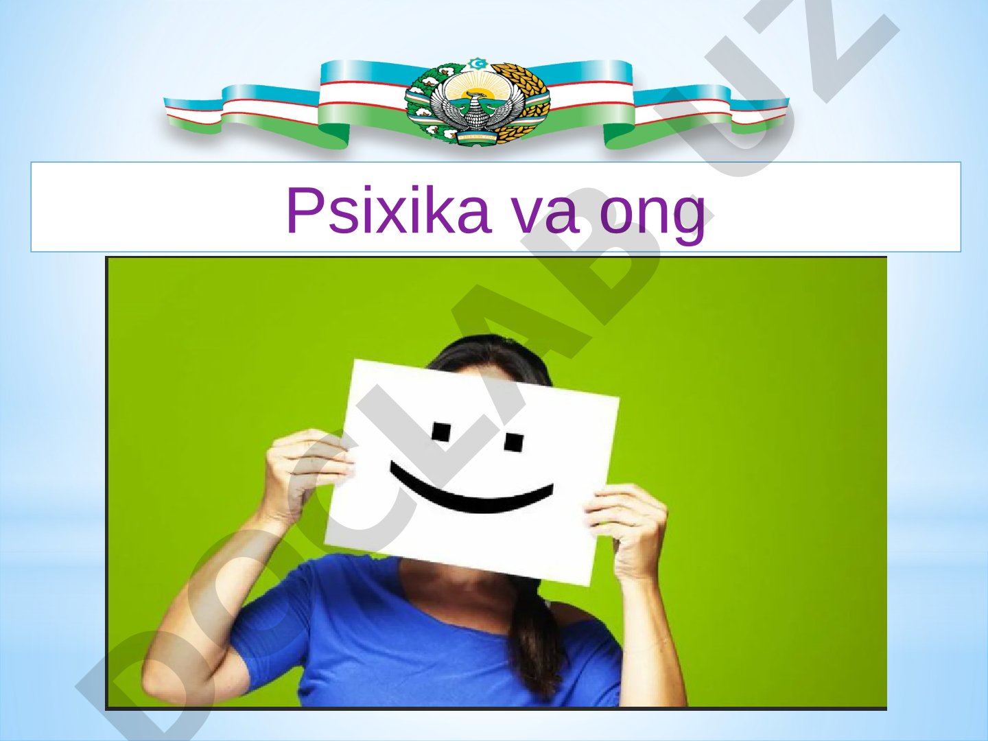 Psixika va ong tushunchalari