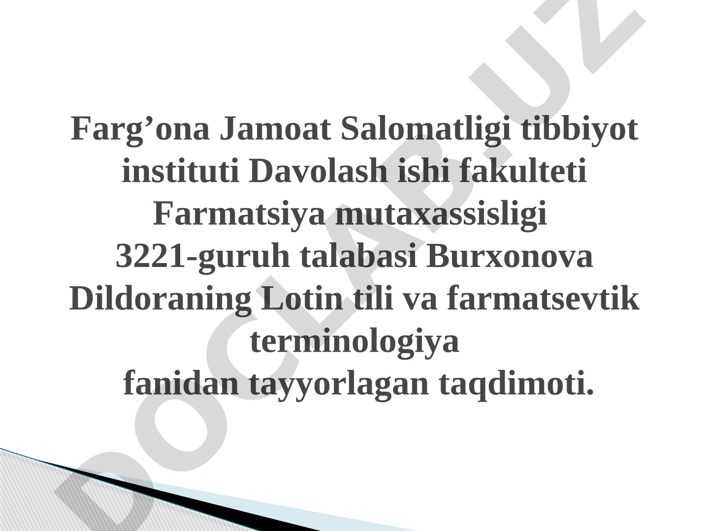 Lotin iboralarining hayotimizning barcha jabhalarida tutgan o'rni