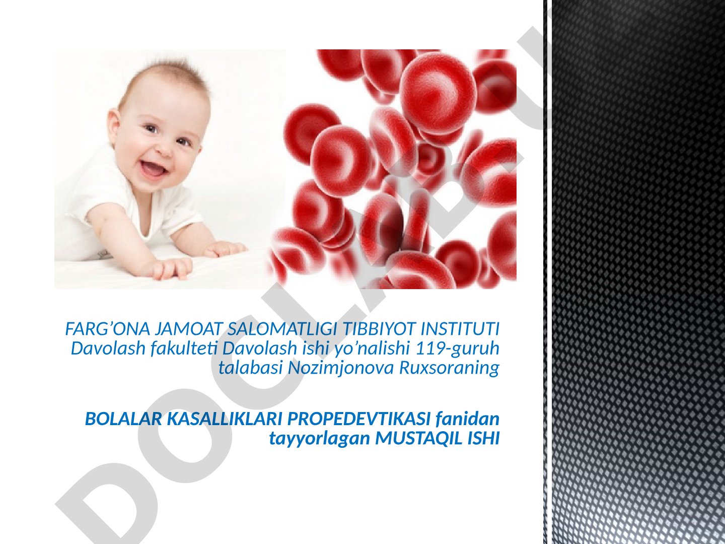 Aplastik Anemiya: Alomatlar, Diagnostika va Davolash