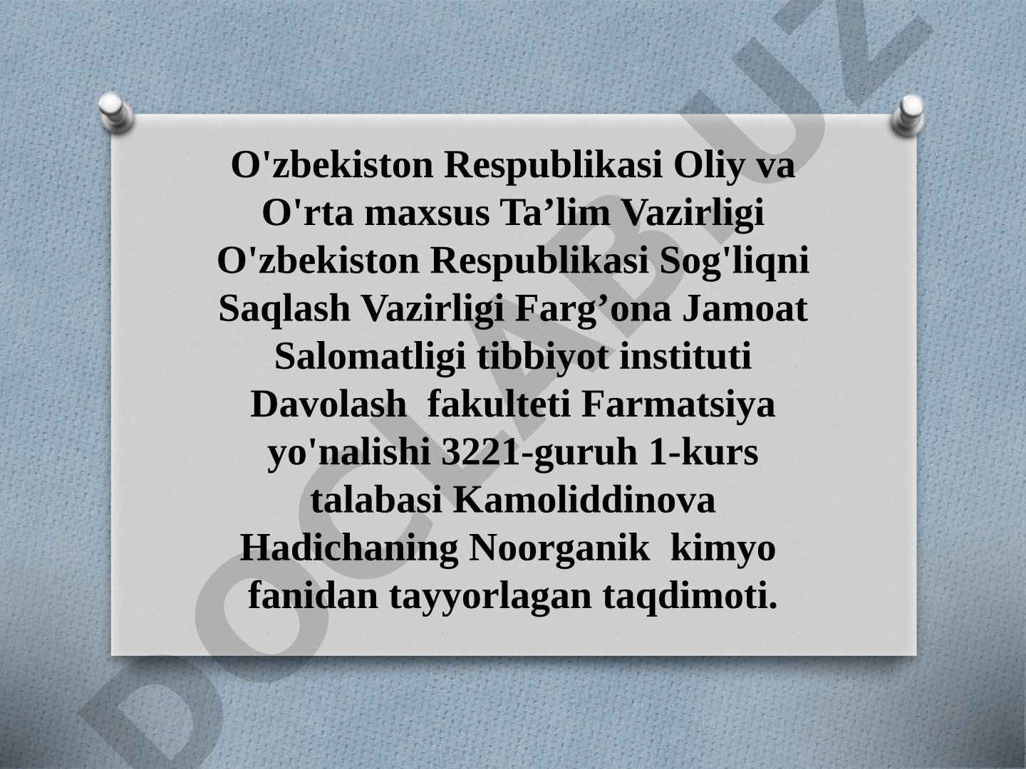 Uglerod birikmalari va xossalari
