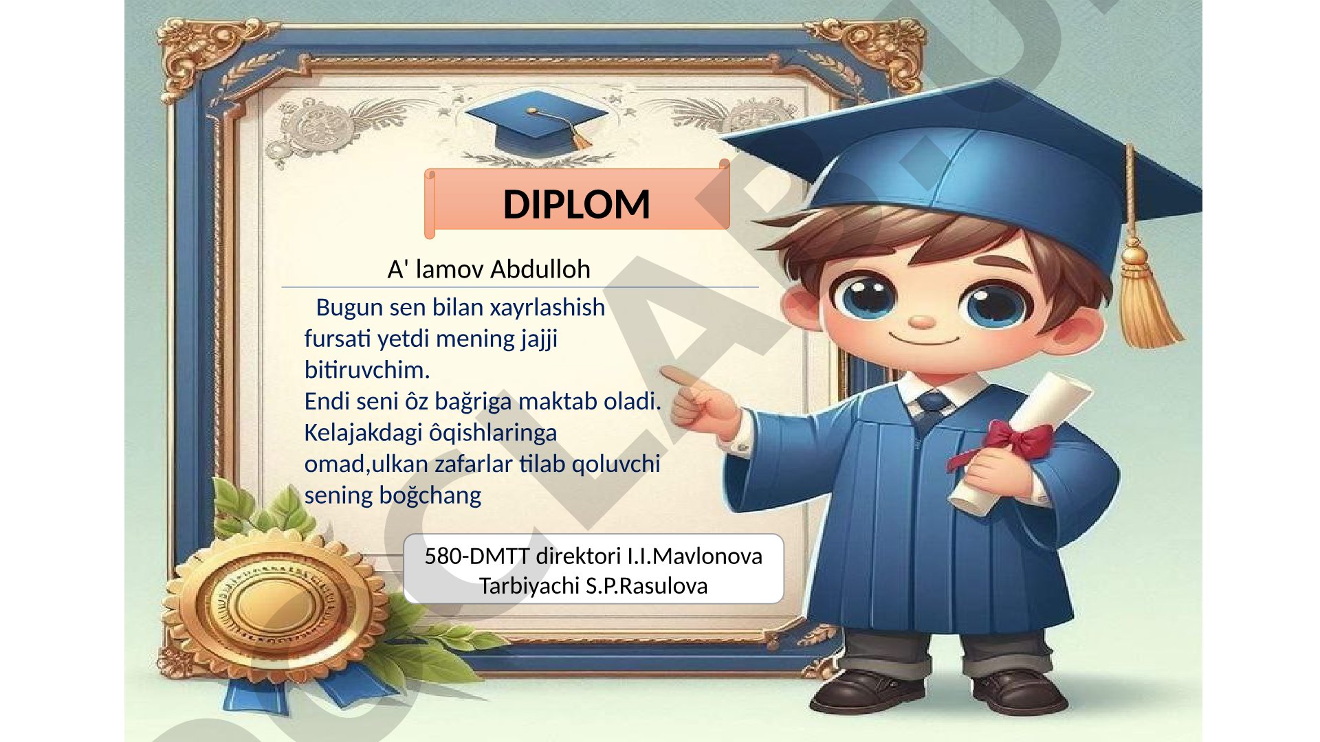 Bitiruv diplomasi