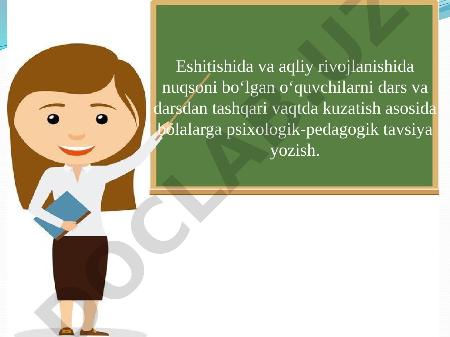 Eshitishida nuqsoni bo'lgan bolalarni atrof-muhit bilan tanishtirish