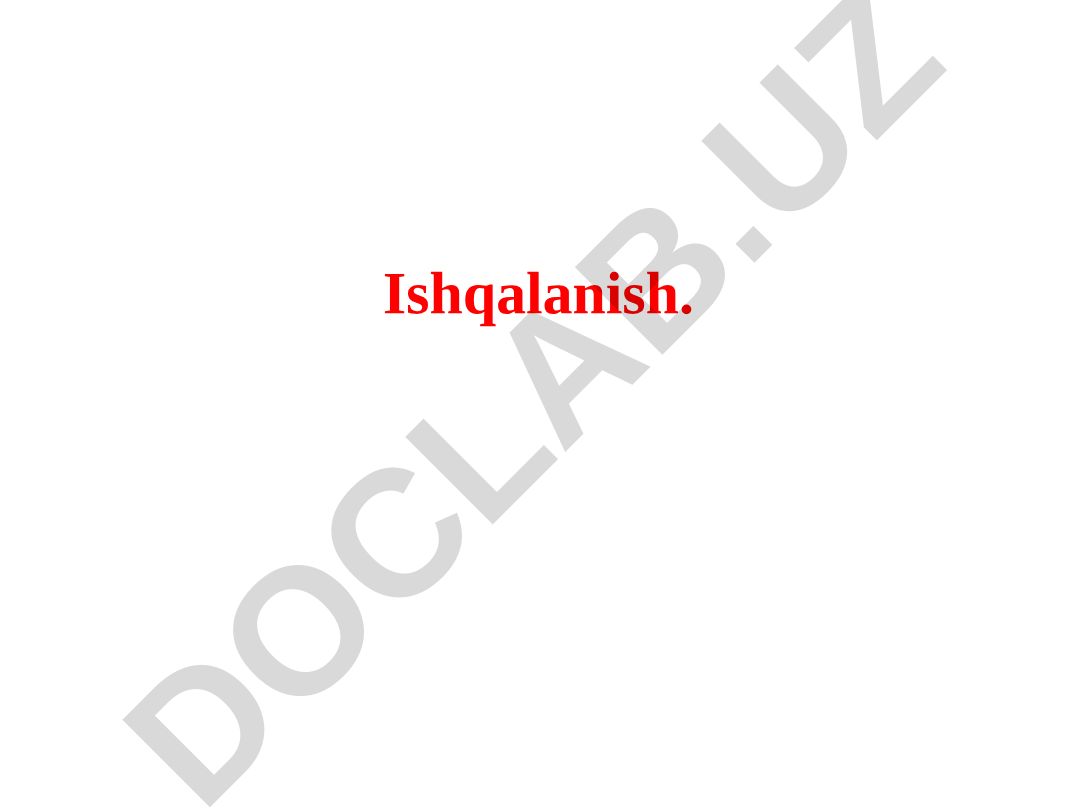 Ishqalanish turlari va sirpanishdagi ishqalanish qonuniyatlari