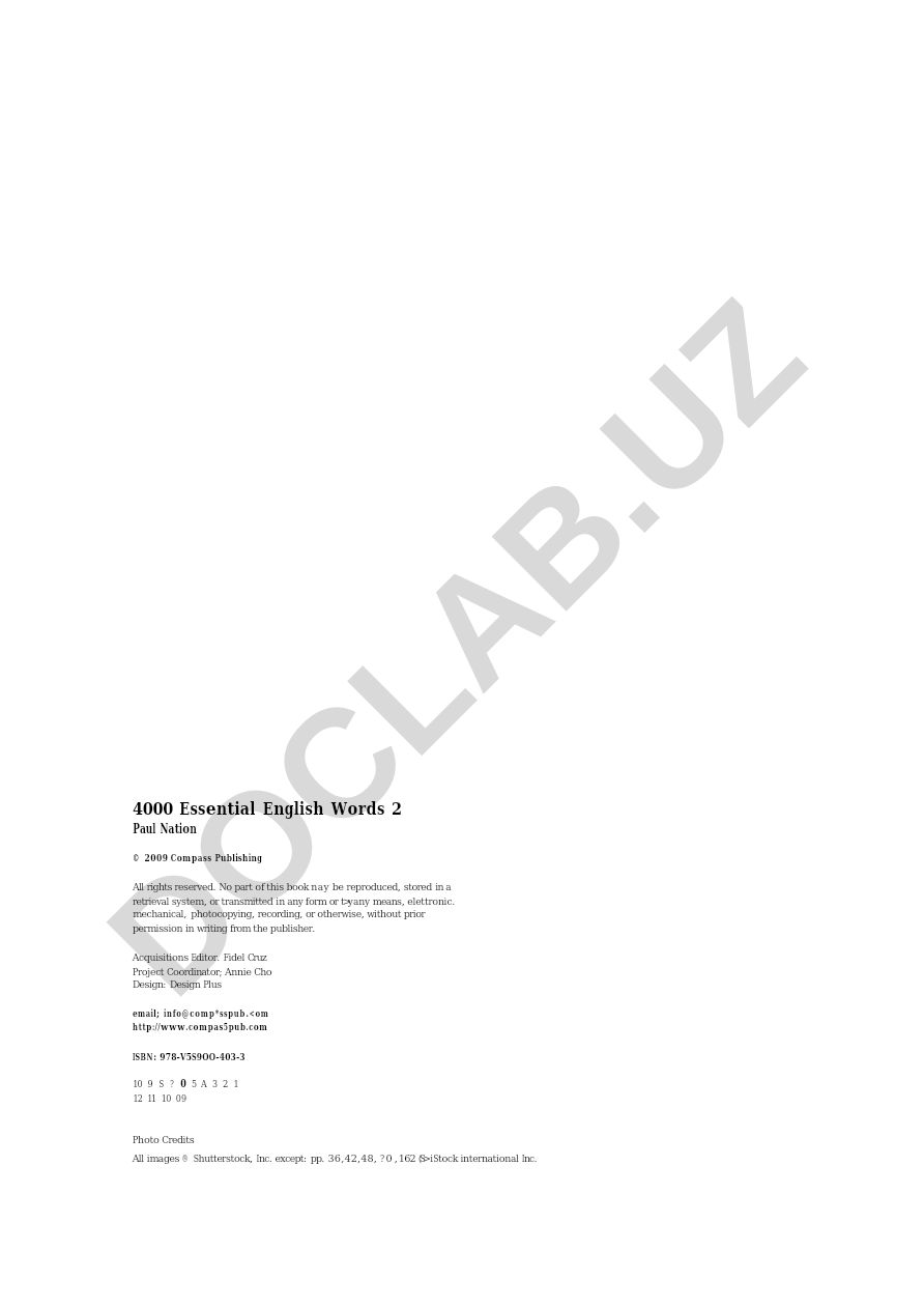 4000 Essential English Words 2