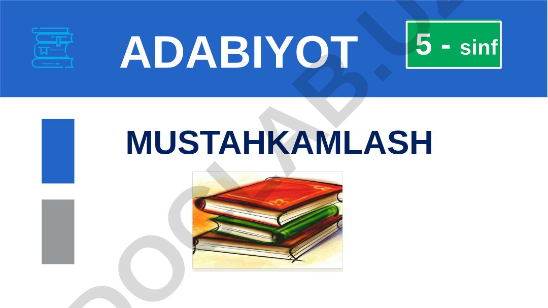 5-sinf adabiyot darsi materiallari