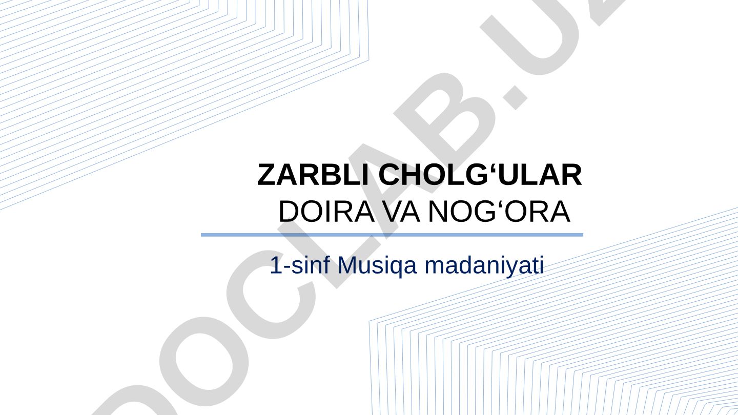 Doira va nog'ora - O'zbek milliy zarbli cholg'ulari