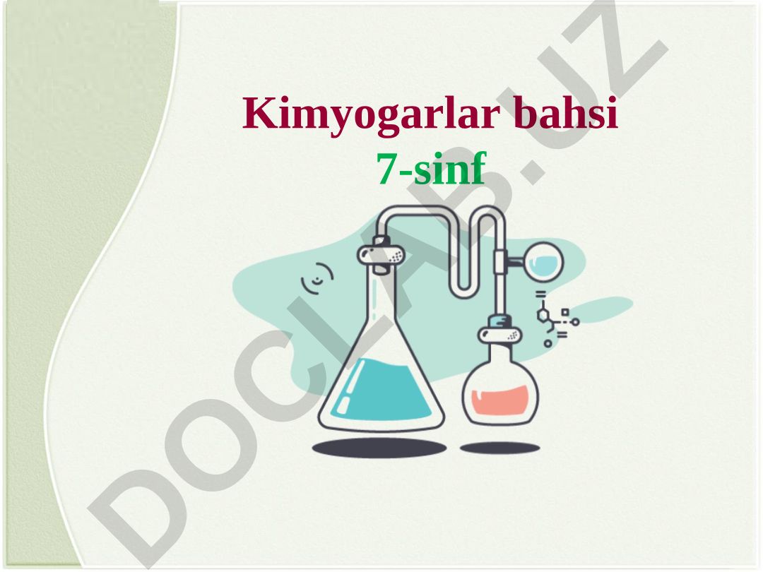 Kimyoviy qonunlar va asoslar