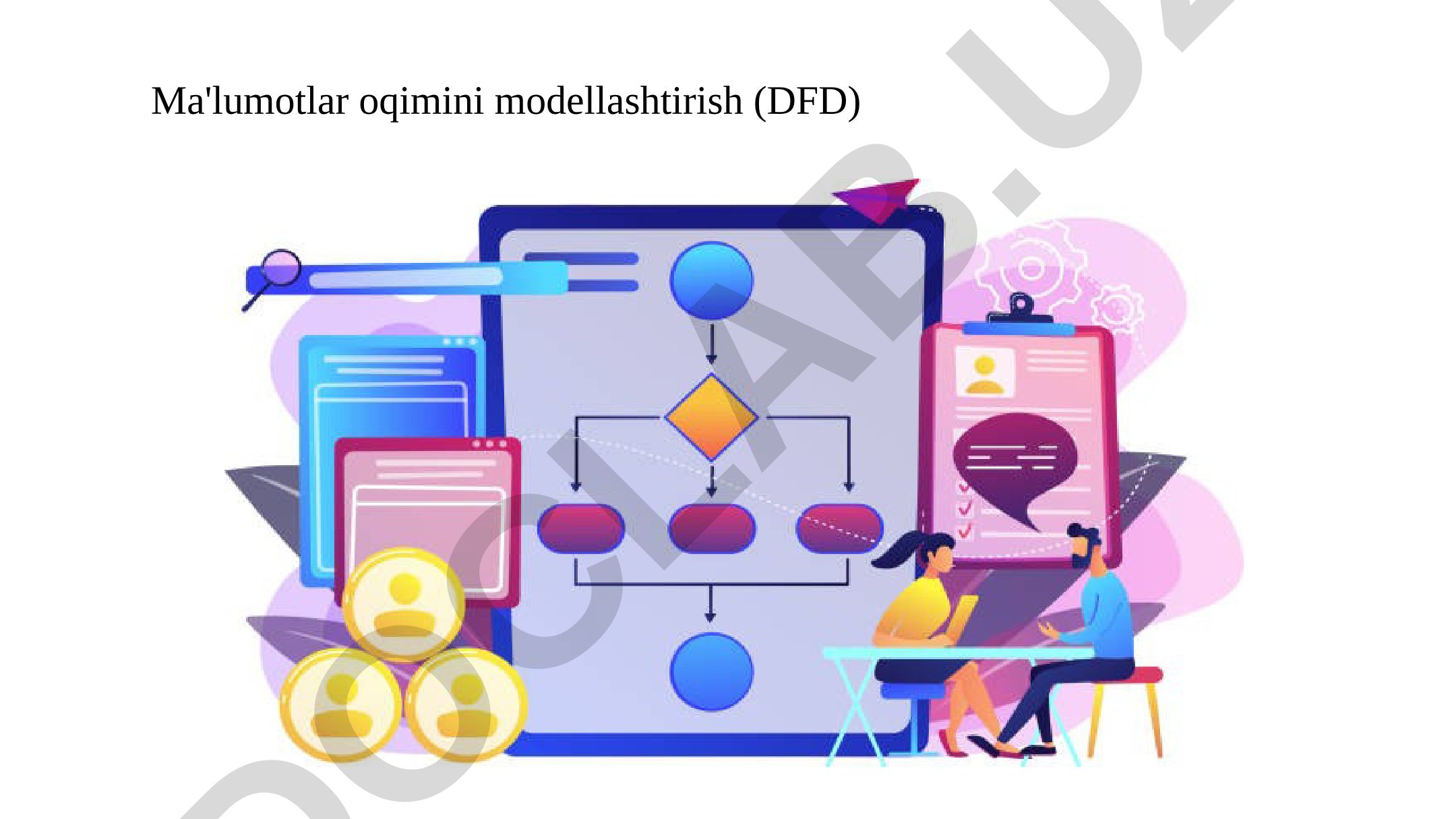Ma'lumotlar oqimini modellashtirish (DFD)