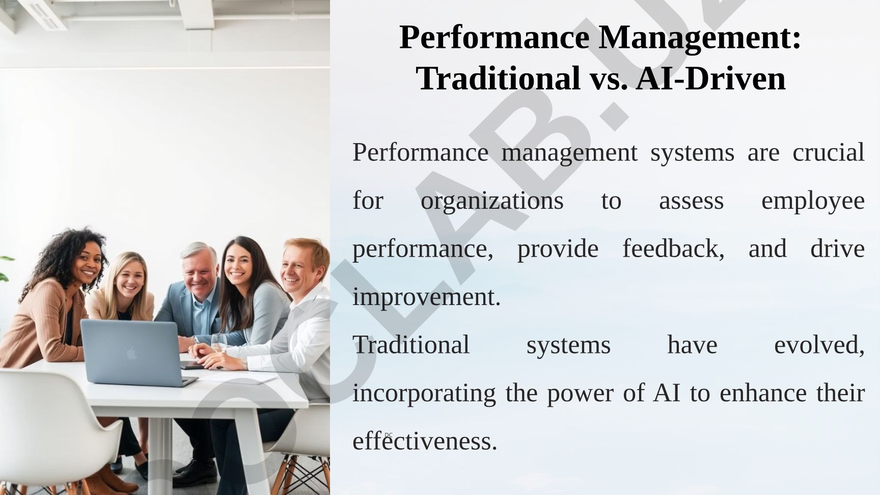Traditional vs AI-Driven Performance Management Systems