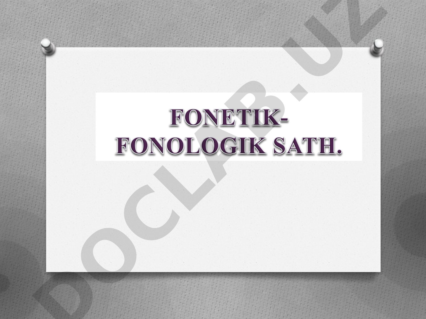 O'zbek tilida yozilgan kurs ishi