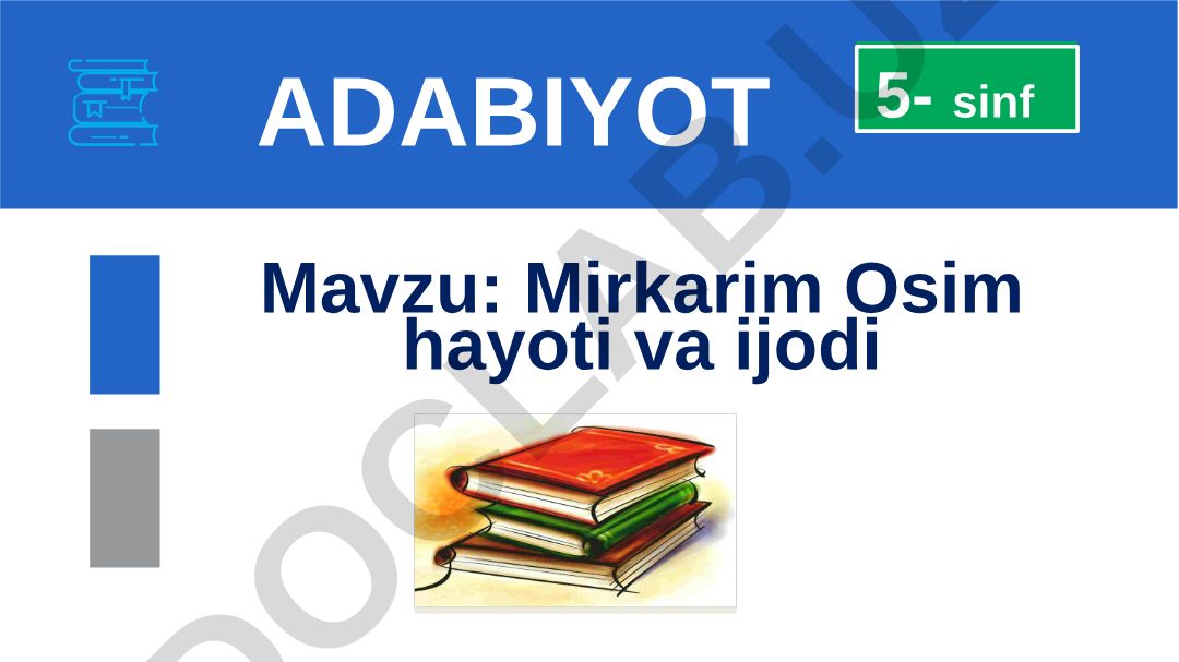 Mirkarim Osim hayoti va ijodi