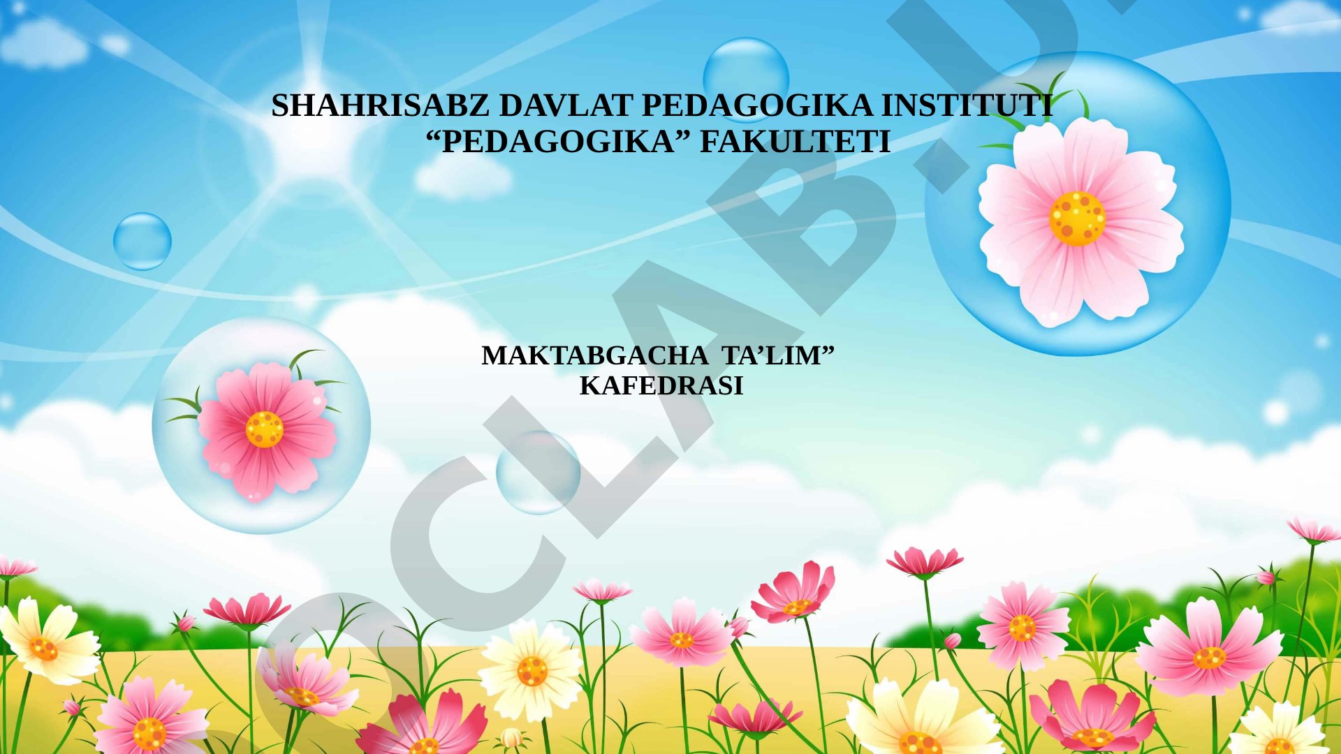 O‘yin turlari. Ijodiy o‘yinlar