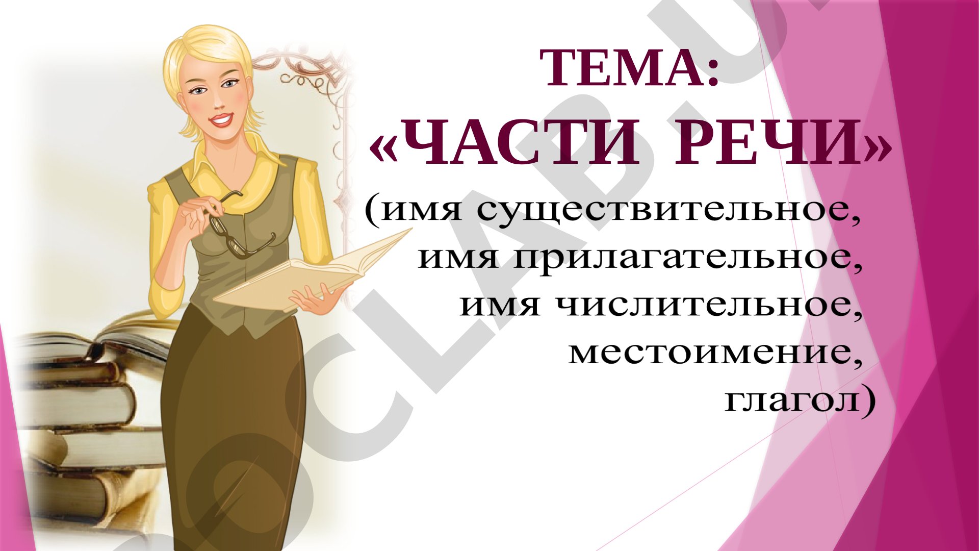 Части речи