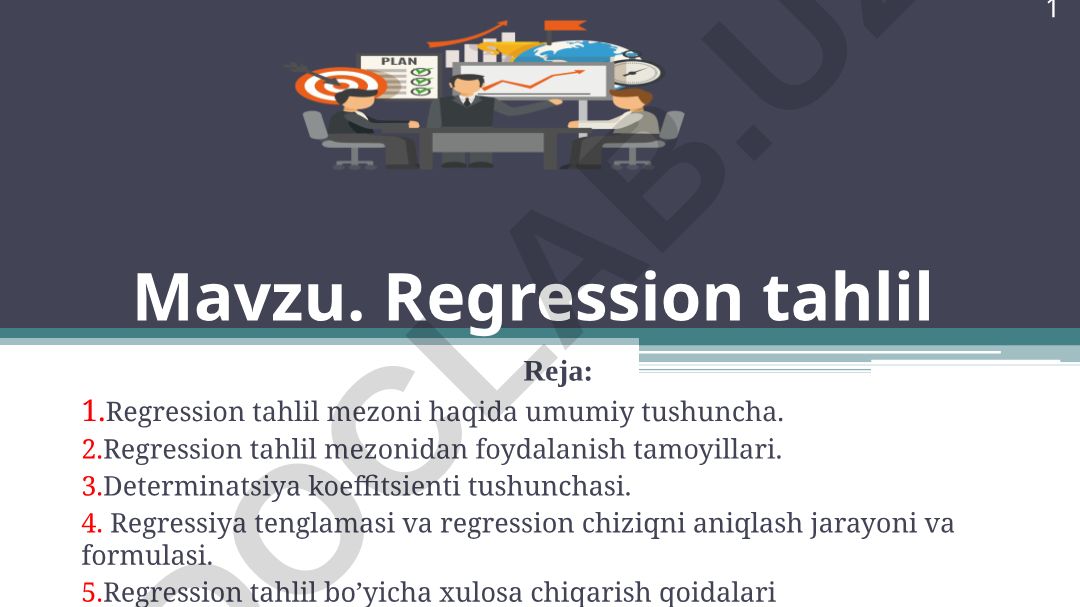 Regression tahlil