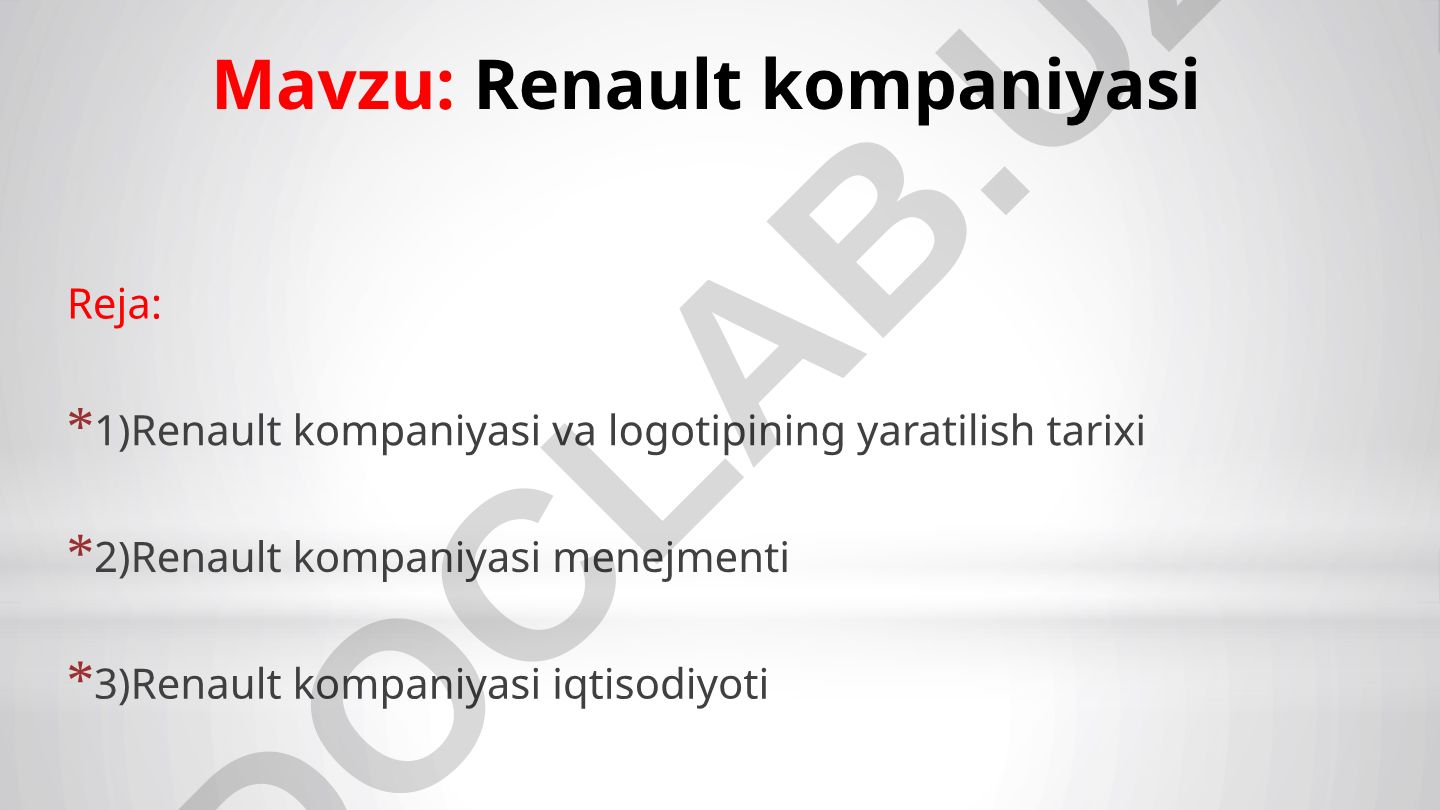 Renault kompaniyasi