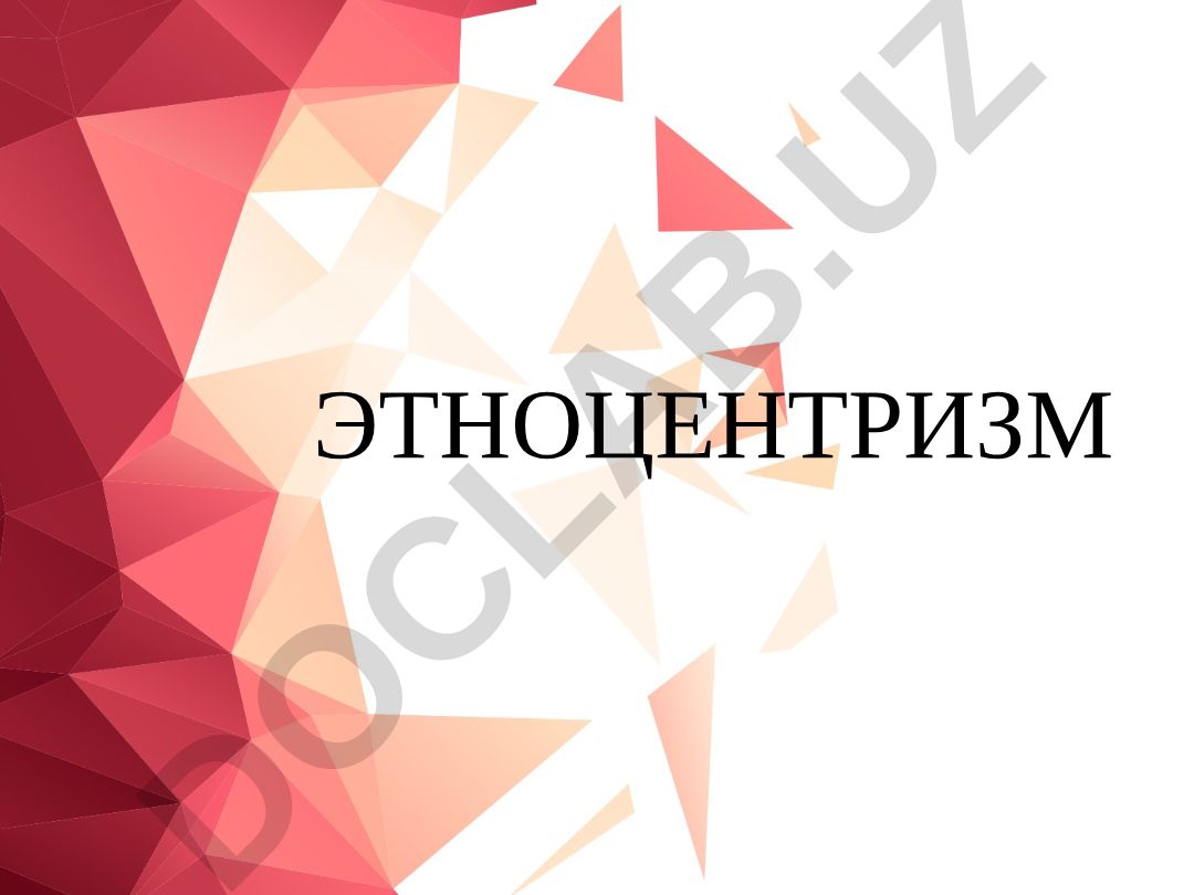 Этноцентризм: понятие, определение и основные характеристики