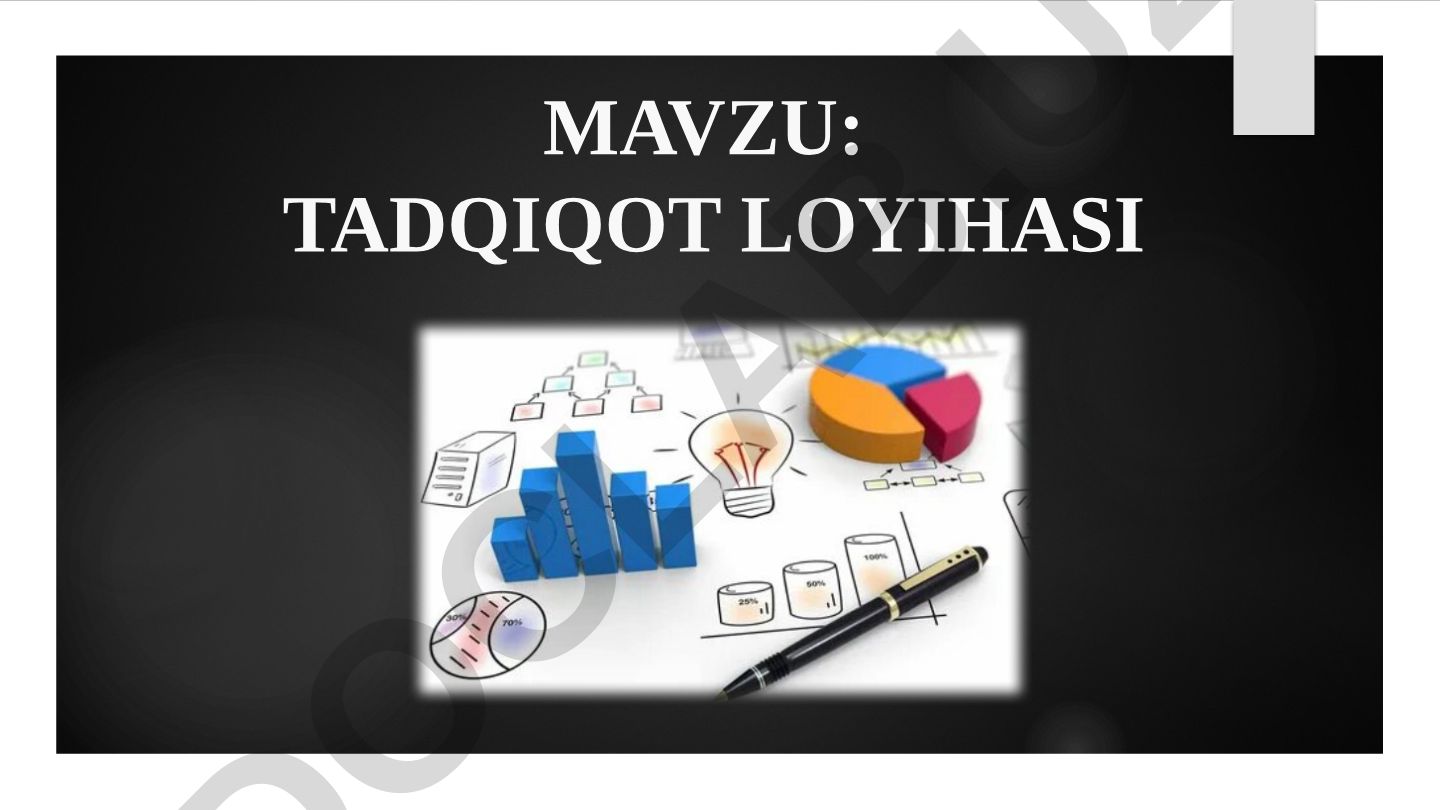 Tadqiqot loyihasi