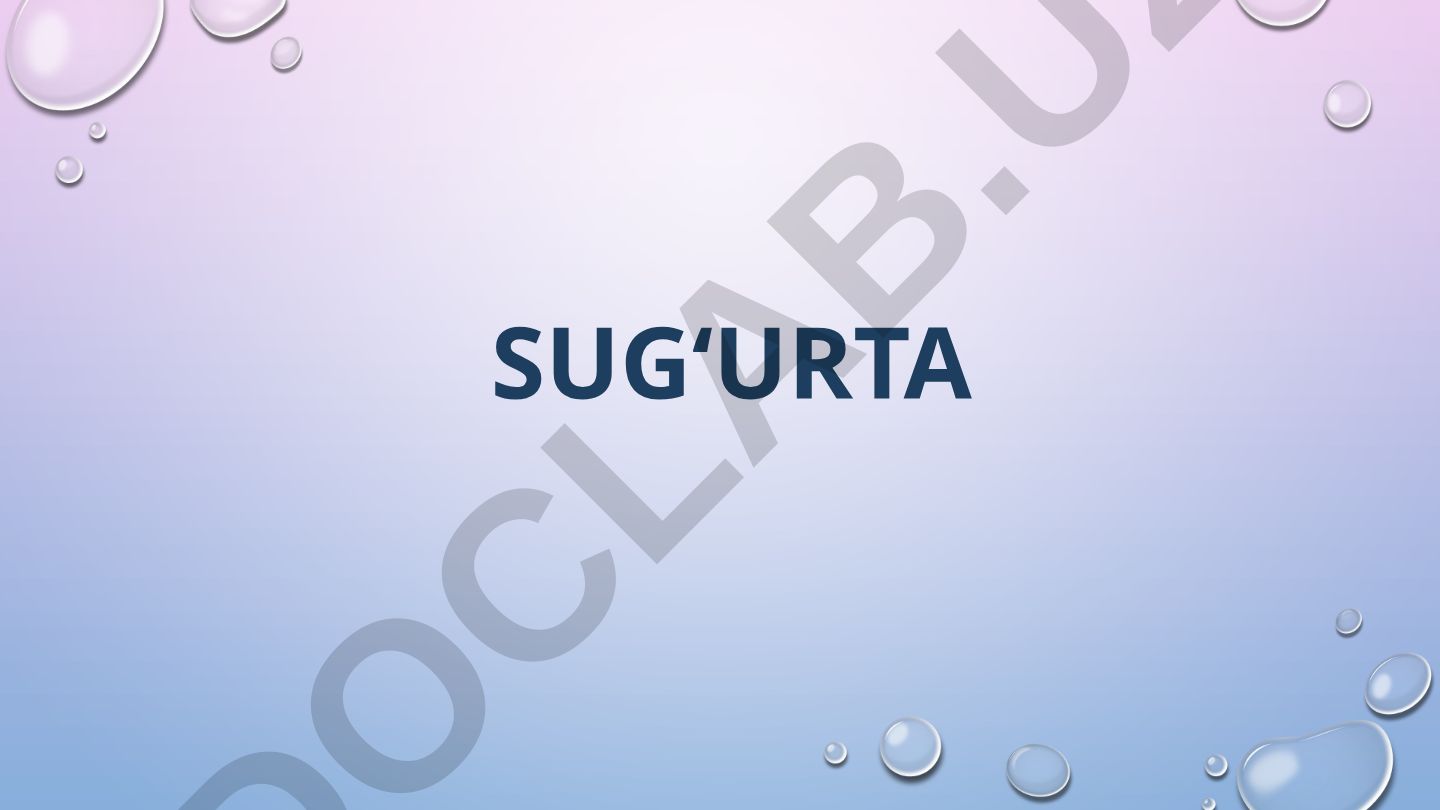 Sug'urta, uning mohiyati va funksiyalari