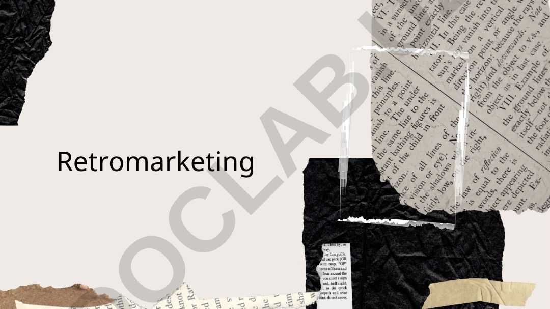 Retromarketing: tarixiy vositalar bilan zamonaviy marketing