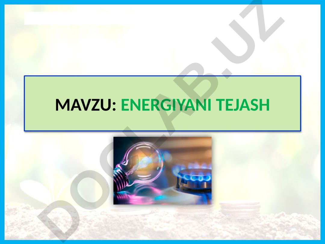 ENERGIYANI TEJASH