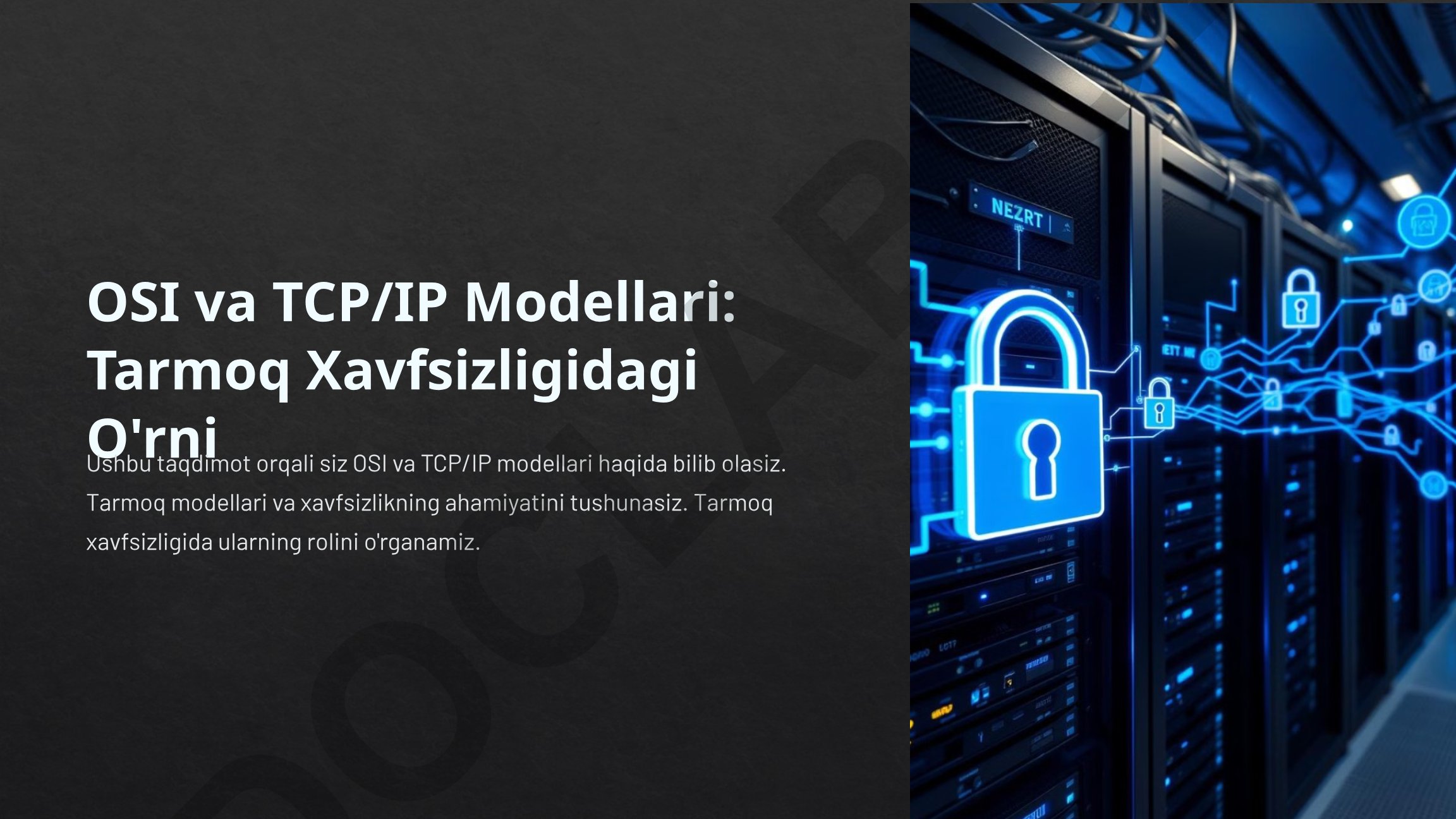 OSI va TCP/IP Modellari: Tarmoq Xavfsizligidagi O'rni